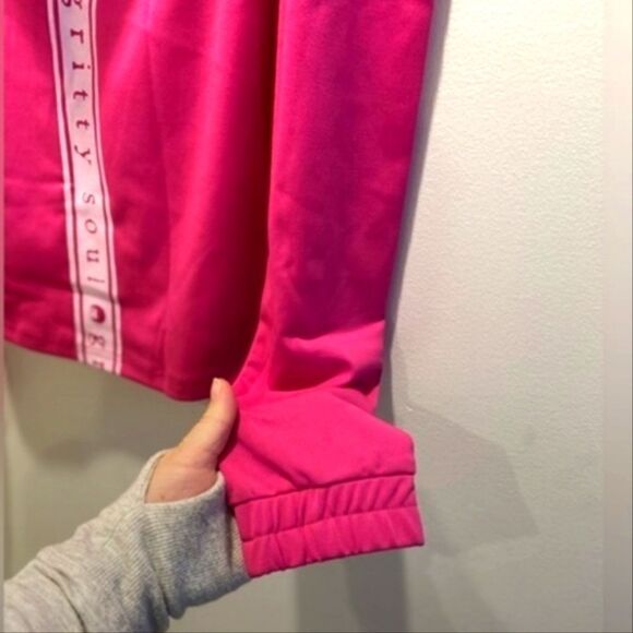 GRITTY SOUL Pretty In Pink Open Shoulder Tracksuit - Picture 7 of 11